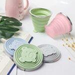 Lot de 3 Tasses en Silicone Pliable – Rétractables & Écologiques 250ml