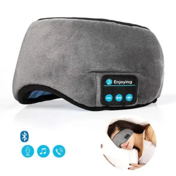 Masque de Sommeil Bluetooth avec Écouteurs Intégrés