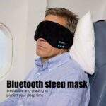 Masque de Sommeil Bluetooth avec Écouteurs Intégrés