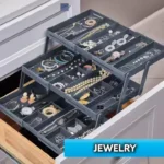 Organisateur de Tiroir Pliable 2/3 Niveaux