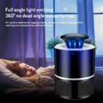 Lampe Anti-Moustiques Portable USB – Piège à Insectes Silencieux