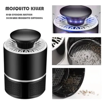Lampe Anti-Moustiques Portable USB – Piège à Insectes Silencieux
