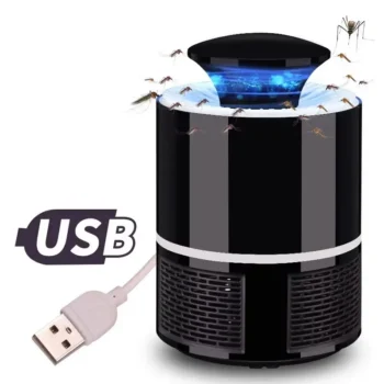 Lampe Anti-Moustiques Portable USB – Piège à Insectes Silencieux