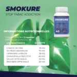 SMOKURE – Complément Alimentaire Naturel pour Accompagner l’Arrêt du Tabac