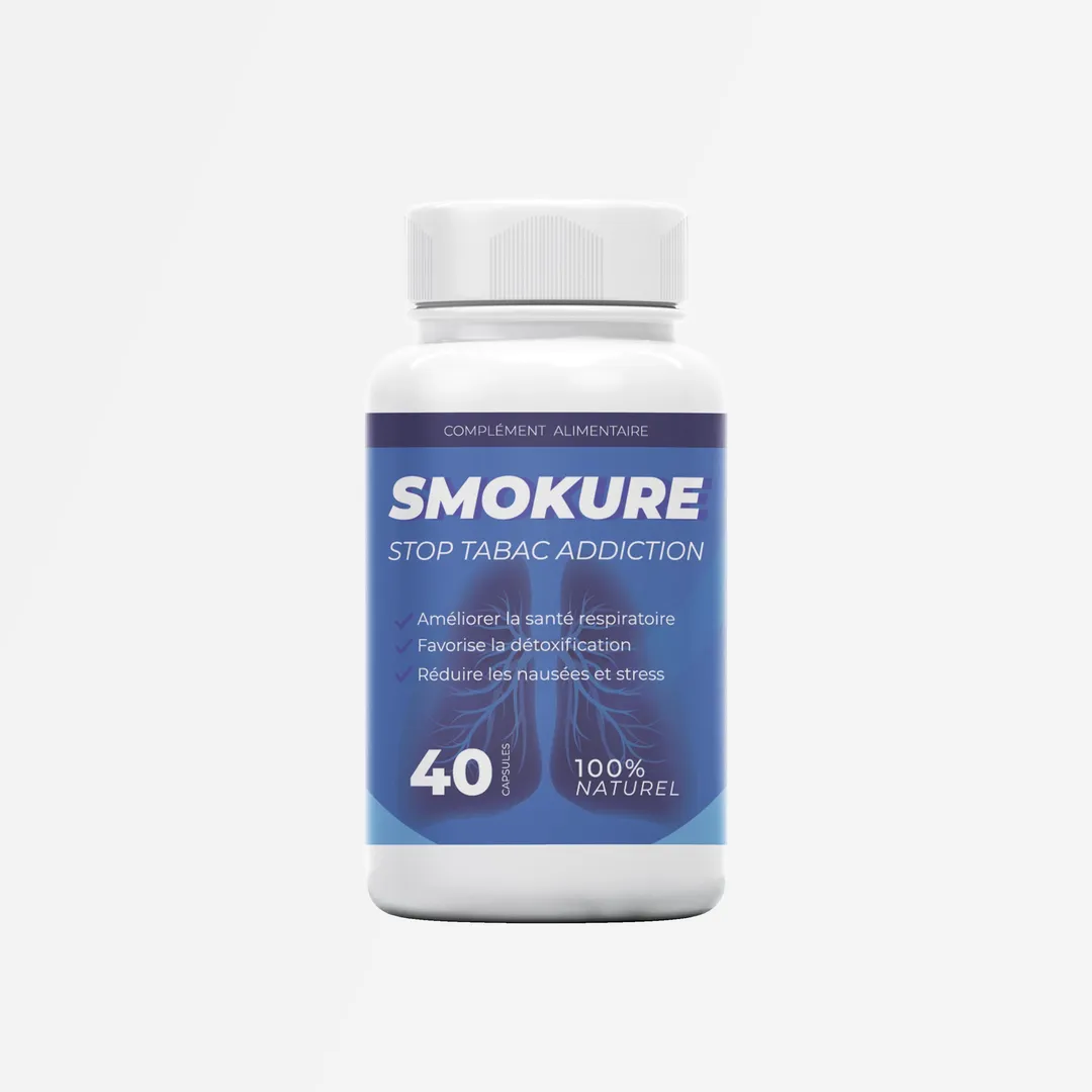 SMOKURE – Complément Alimentaire Naturel pour Accompagner l’Arrêt du Tabac SMOKURE – Complément Alimentaire Naturel pour Accompagner l’Arrêt du Tabac