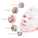 Masque Facial LED de Luminothérapie – Soin Visage 7 Couleurs