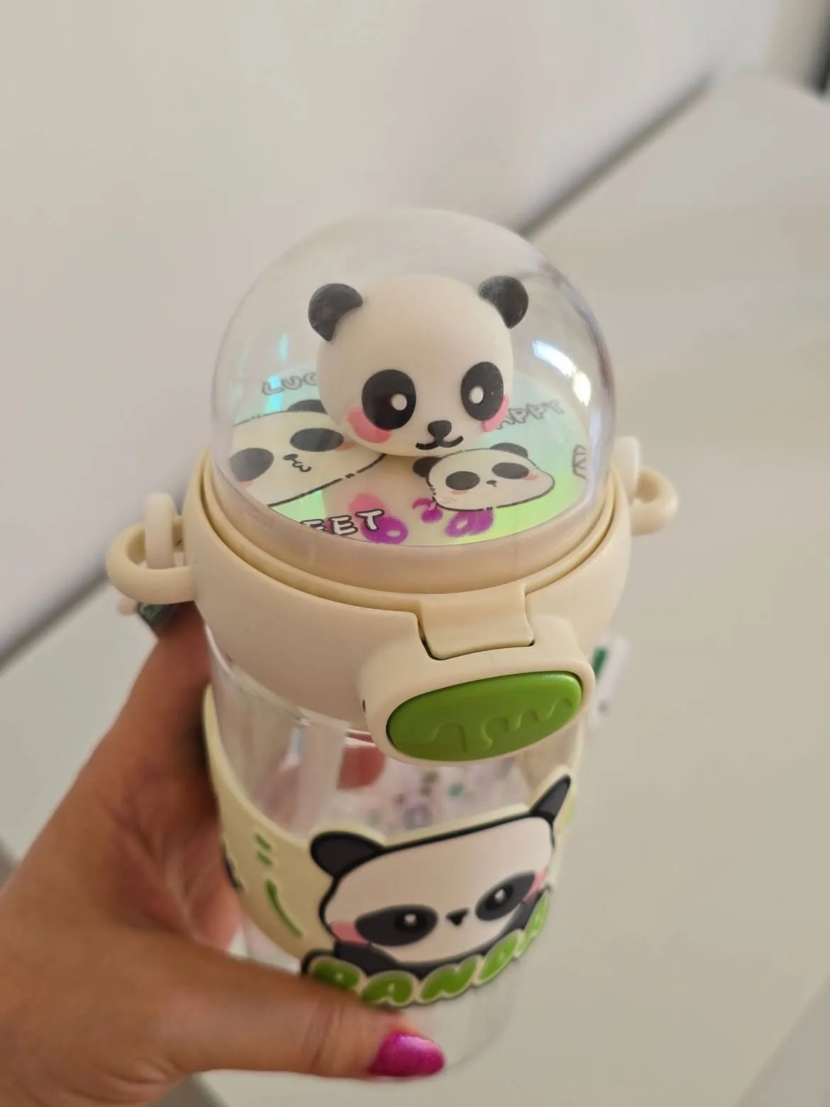 هر بچه ای اینو ببینه محاله ازش بگذره✋🏻😎قمقمه دلبر عروسکی🌿اورجینال درجه یک (bpa free)🥰اکرولی (6)